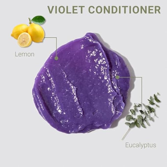 Loma HAIR CARE VIOLET CONDITIONER, LEMON/EUCALYPTUS, 33.8 FL OZ - Image 3